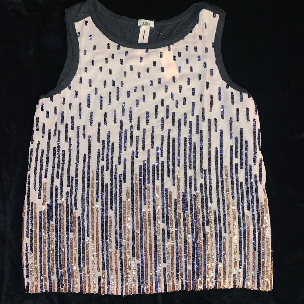 Beaded Tank Top From Anthropologie